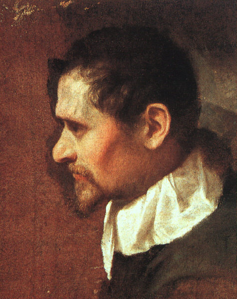 Annibale Carracci: Self-Portrait in Profile