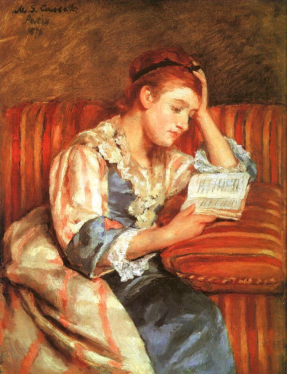 Young Woman Reading