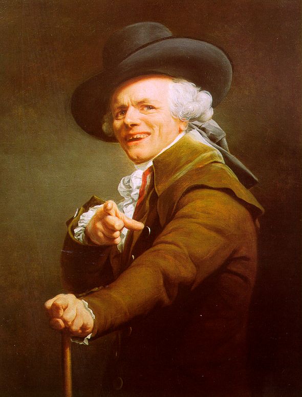 Ducreux: Self Portrait