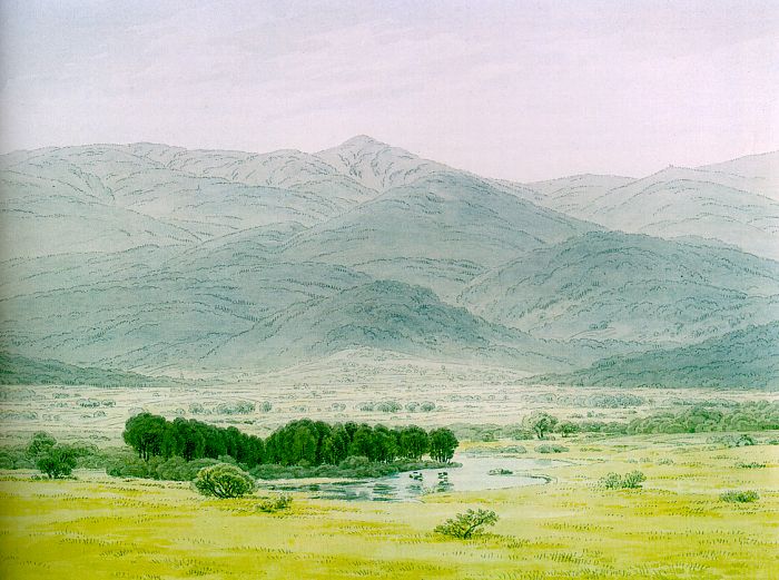 Landscape in the Riesengebirge