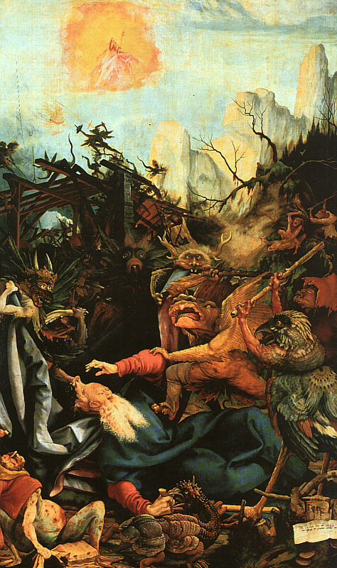 Isenheimer Altarpice- The Temptation of St. Anthony