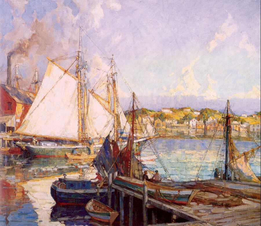 Summer, Gloucester Harbor