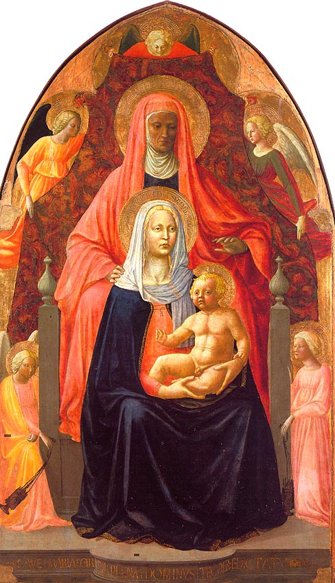 Madonna and Child with St. Anne