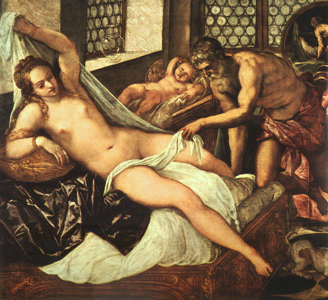 Venus, Vulcan, and Mars (detail)